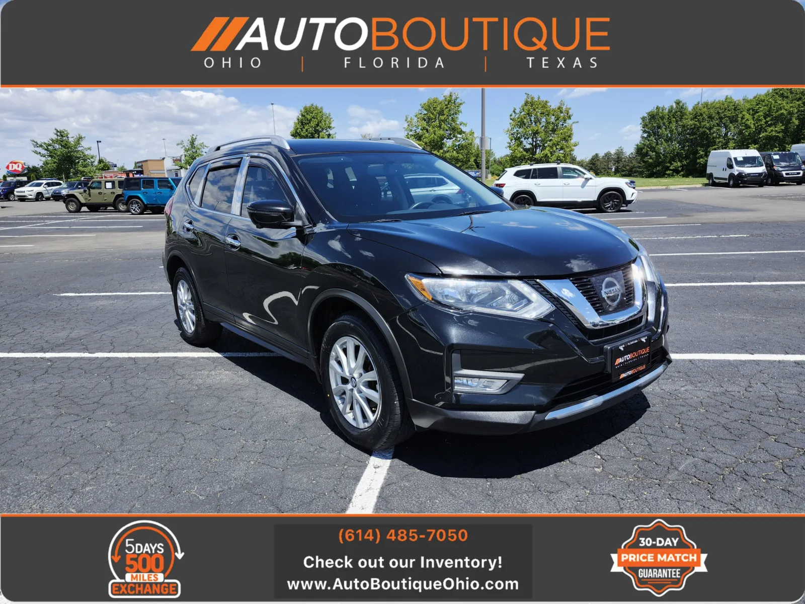 2017 Nissan Rogue SV for sale in Columbus, OH
