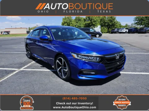 Blue 2018 Honda Accord Sedan Sport 1.5T for sale in Columbus, OH
