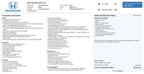 More photos of 2010 Honda CR-V LX at Auto Boutique Ohio, OH