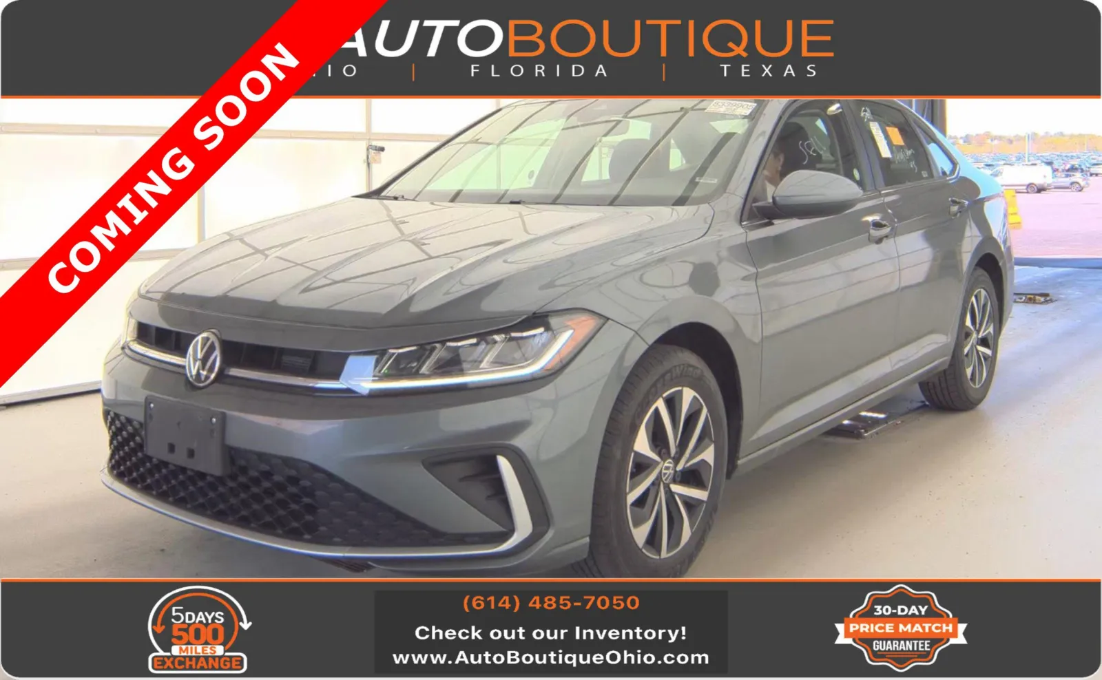 Gray 2025 Volkswagen Jetta S for sale in Columbus, OH