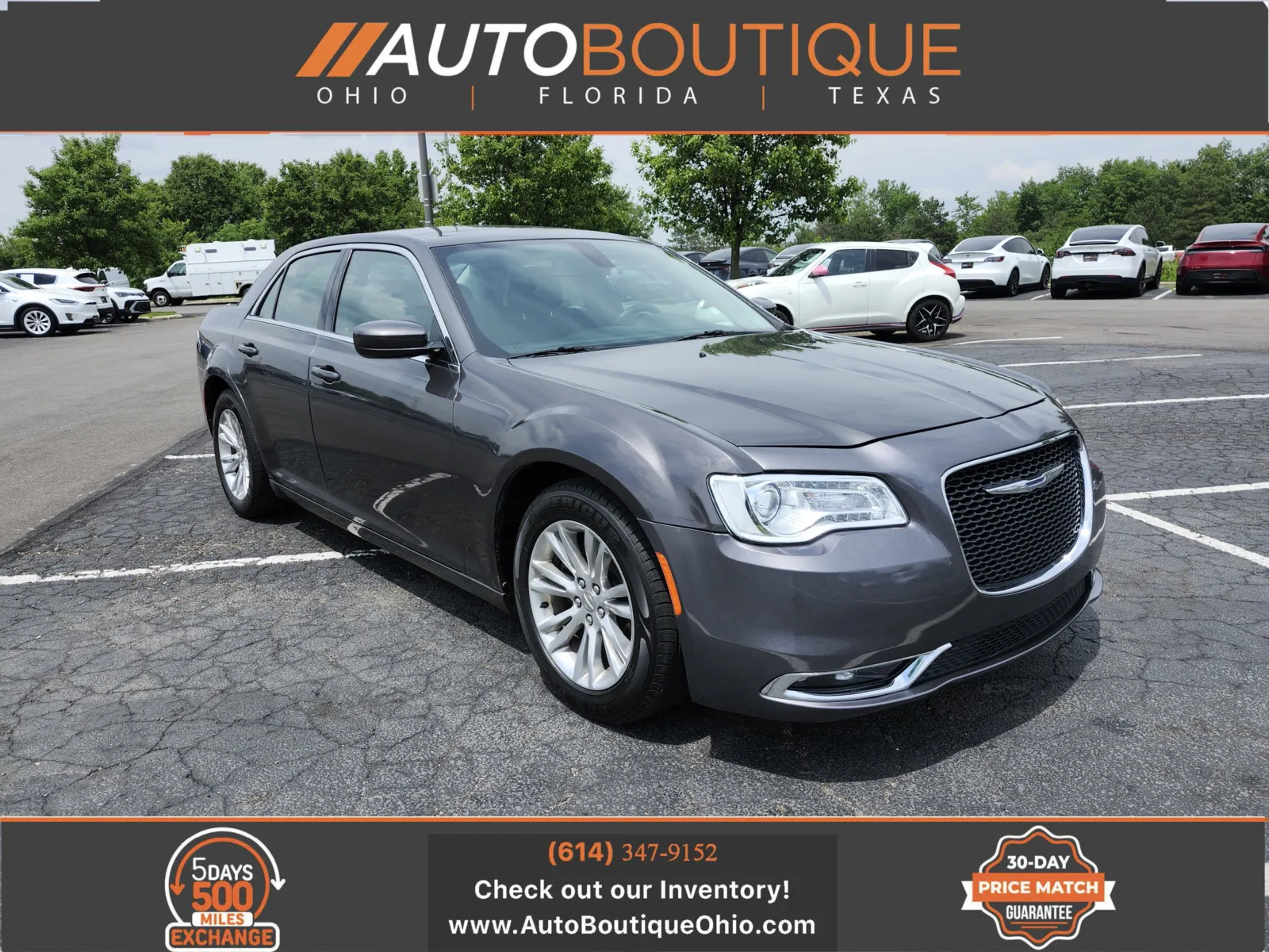 Gray 2018 Chrysler 300 Touring for sale in Columbus, OH