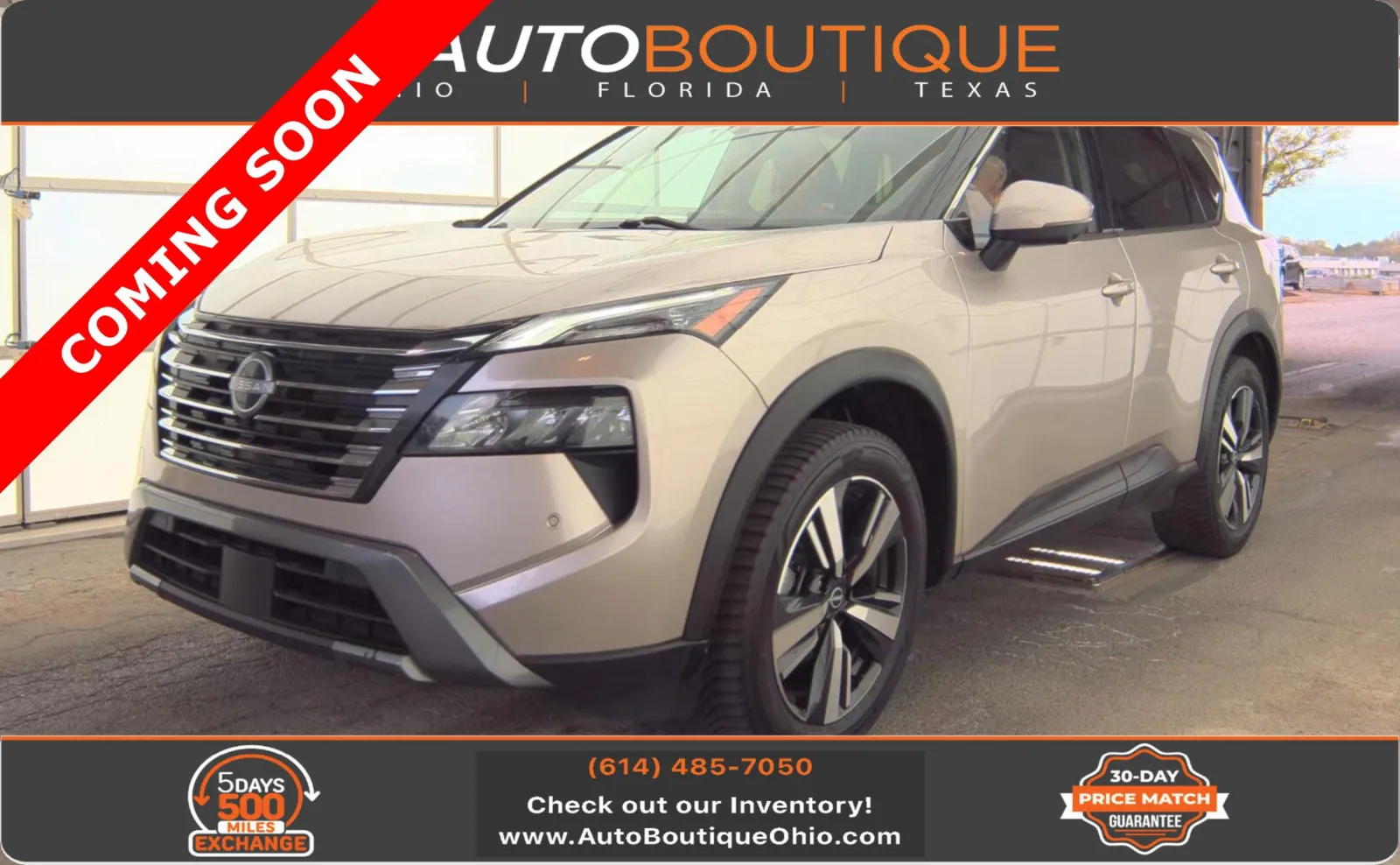 Silver 2024 Nissan Rogue SL for sale in Columbus, OH