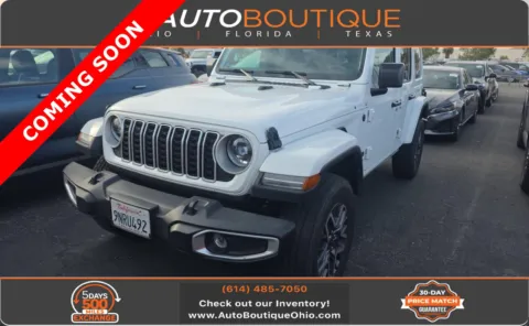 White 2025 Jeep Wrangler Sahara for sale in Columbus, OH