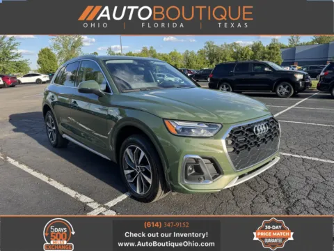 Green 2022 Audi Q5 S line Premium Plus for sale in Columbus, OH