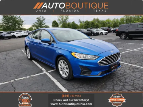 Blue 2020 Ford Fusion SE for sale in Columbus, OH