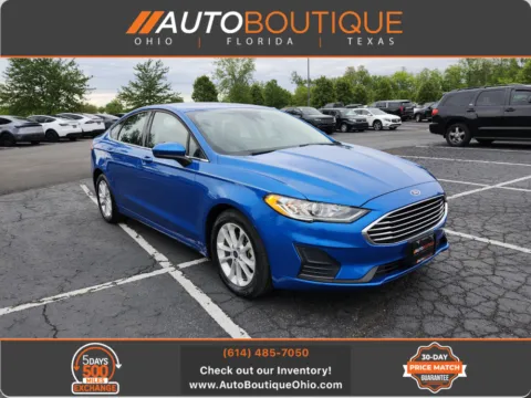 Blue 2020 Ford Fusion SE for sale in Columbus, OH