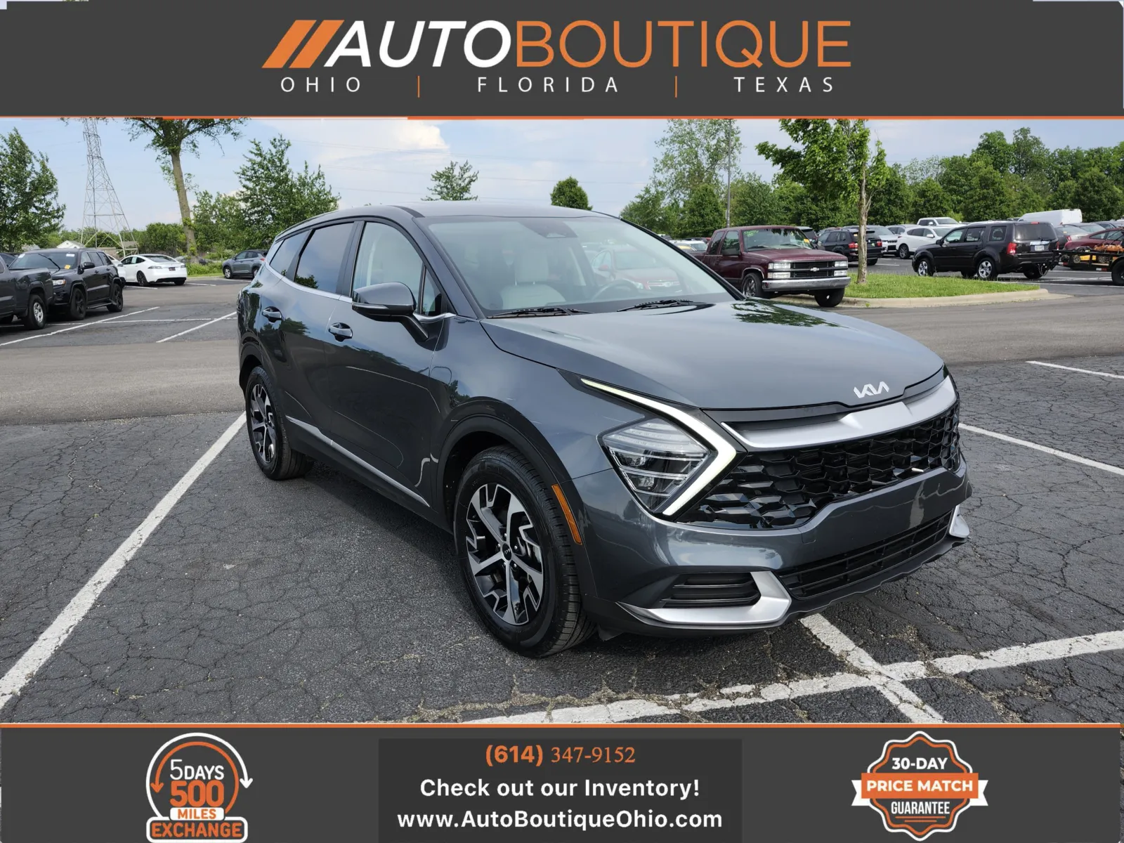 Gray 2024 Kia Sportage EX for sale in Columbus, OH