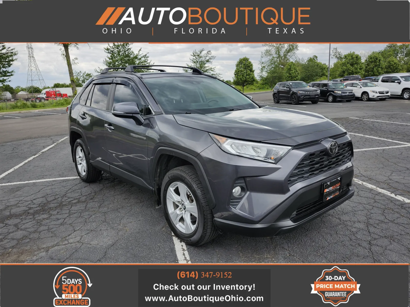 Gray 2019 Toyota RAV4 XLE for sale in Columbus, OH
