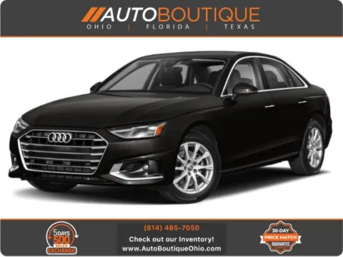 White 2022 Audi A4 Sedan S line Premium Plus for sale in Columbus, OH