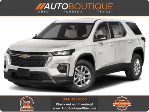 White 2023 Chevrolet Traverse LT Cloth for sale in Columbus, OH