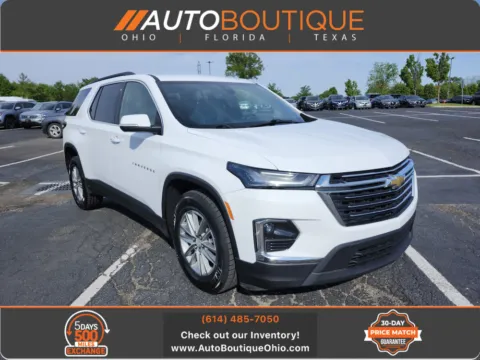White 2023 Chevrolet Traverse LT Cloth for sale in Columbus, OH