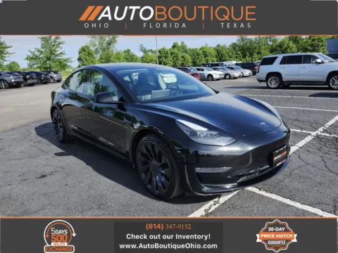 Black 2022 Tesla Model 3 Performance for sale in Columbus, OH