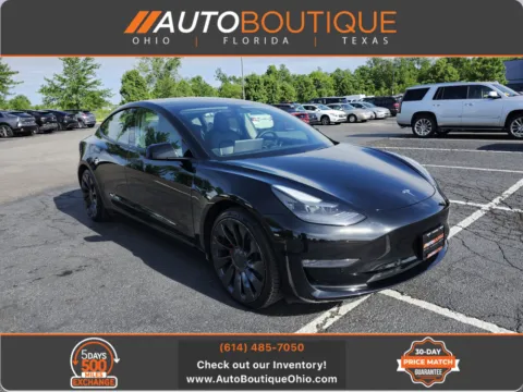 Black 2022 Tesla Model 3 Performance for sale in Columbus, OH