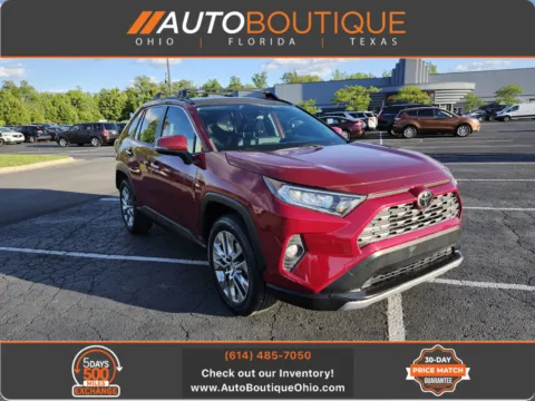 Red 2019 Toyota RAV4 Limited for sale in Columbus, OH