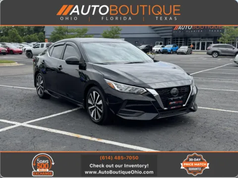 Black 2021 Nissan Sentra SV for sale in Columbus, OH