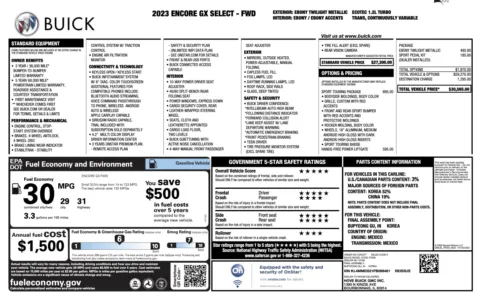 More photos of 2023 Buick Encore GX Select at Auto Boutique Ohio, OH