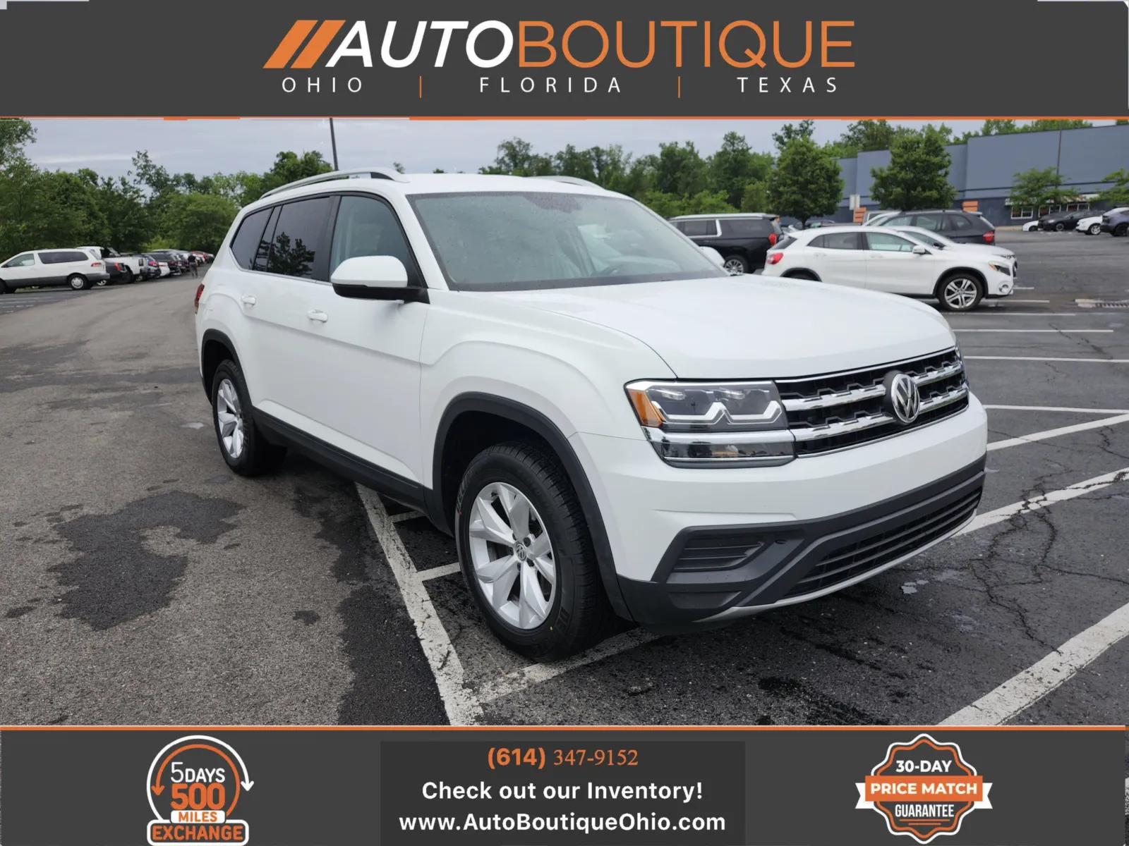 2019 Volkswagen Atlas 3.6L V6 S for sale in Columbus, OH