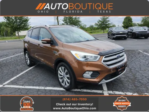 Brown 2017 Ford Escape Titanium for sale in Columbus, OH