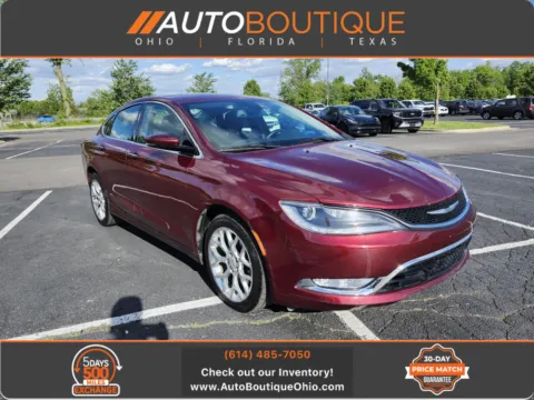 Red 2015 Chrysler 200 C for sale in Columbus, OH