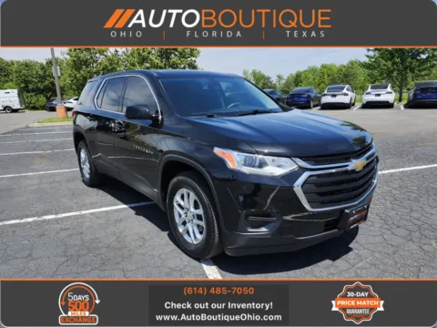 Black 2020 Chevrolet Traverse LS for sale in Columbus, OH