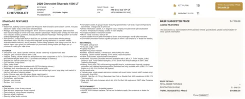 Photos of 2020 Chevrolet Silverado 1500 LT for sale in Columbus, OH at Auto Boutique Ohio