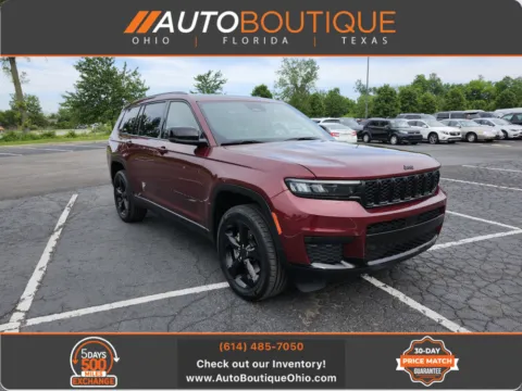 Red 2021 Jeep Grand Cherokee L Altitude for sale in Columbus, OH