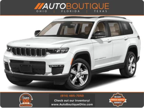 Red 2021 Jeep Grand Cherokee L Altitude for sale in Columbus, OH