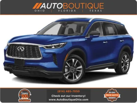 Silver 2024 INFINITI QX60 LUXE for sale in Columbus, OH