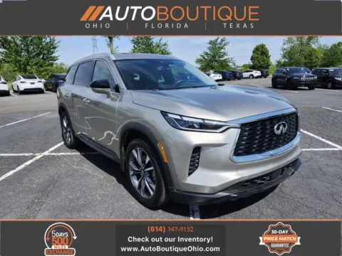 Silver 2024 INFINITI QX60 LUXE for sale in Columbus, OH