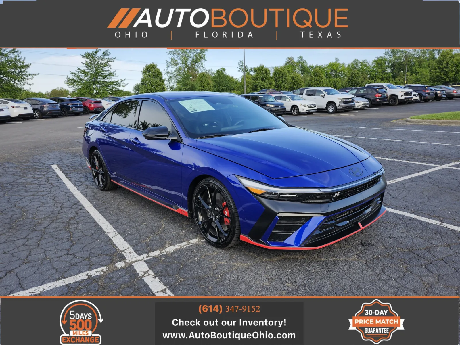 Blue 2025 Hyundai Elantra N for sale in Columbus, OH