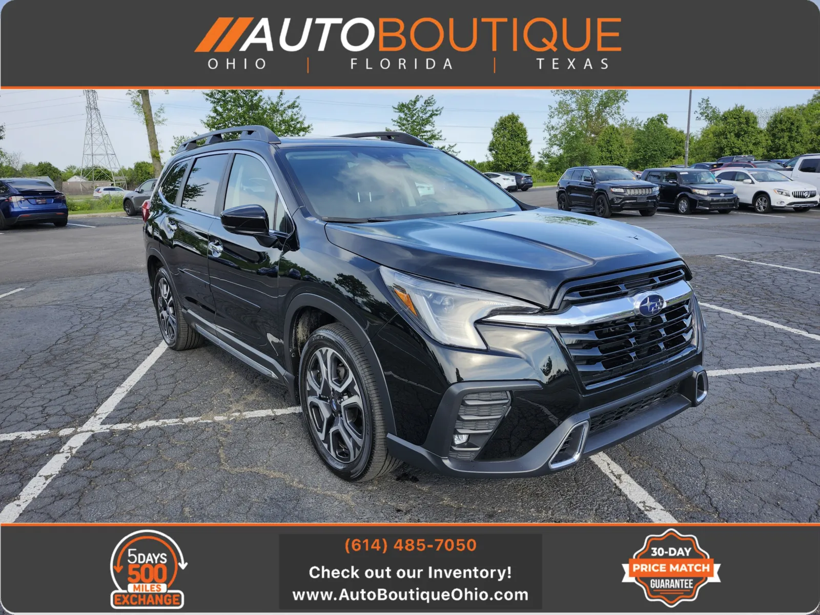 Black 2024 Subaru Ascent Touring for sale in Columbus, OH