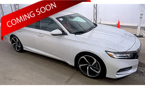 White 2019 Honda Accord Sedan Sport 1.5T for sale in Columbus, OH