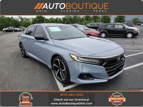 Gray 2021 Honda Accord Sedan Sport for sale in Columbus, OH