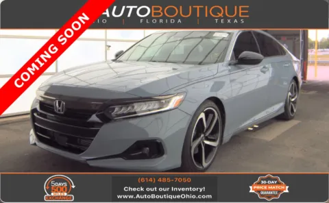 Gray 2021 Honda Accord Sedan Sport for sale in Columbus, OH
