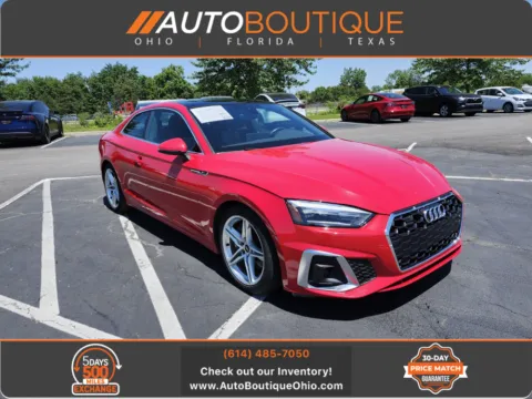 Red 2022 Audi A5 Coupe S line Premium for sale in Columbus, OH