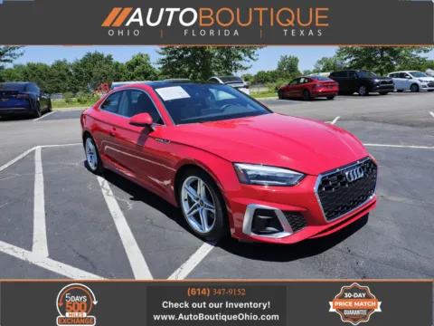 Red 2022 Audi A5 Coupe S line Premium for sale in Columbus, OH