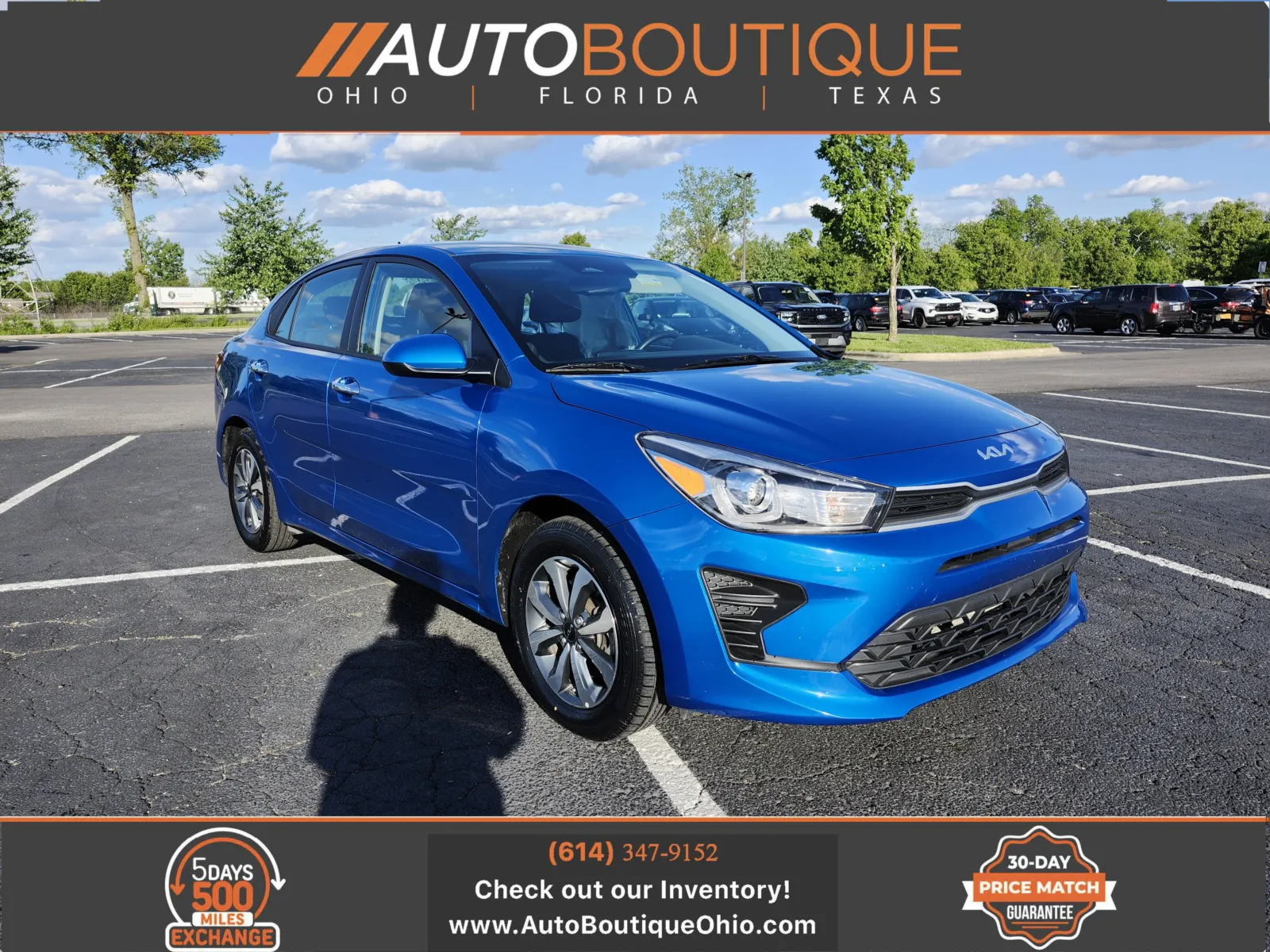 Blue 2023 Kia Rio S for sale in Columbus, OH