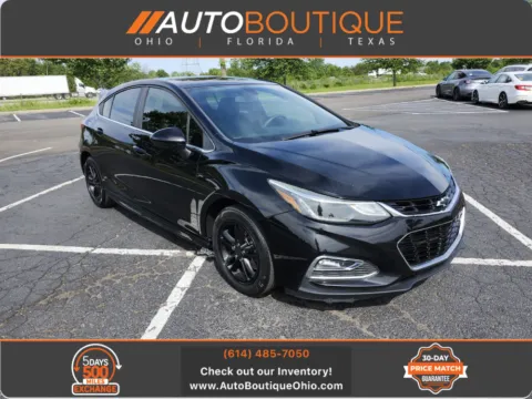 Black 2017 Chevrolet Cruze LT for sale in Columbus, OH
