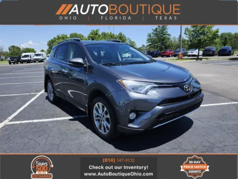 Gray 2017 Toyota RAV4 Limited for sale in Columbus, OH