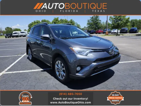 Gray 2017 Toyota RAV4 Limited for sale in Columbus, OH