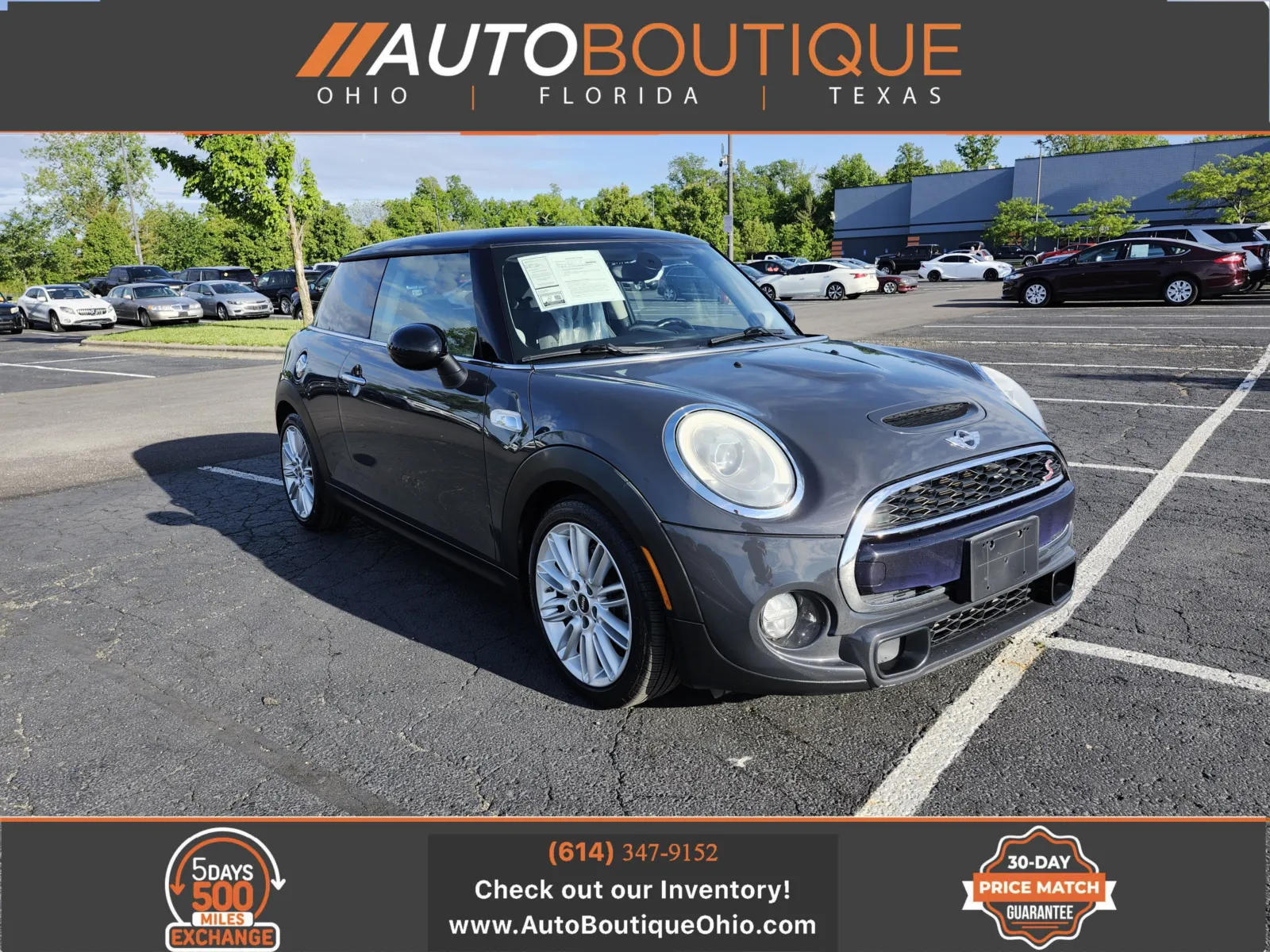 Black 2015 MINI Cooper Hardtop S for sale in Columbus, OH