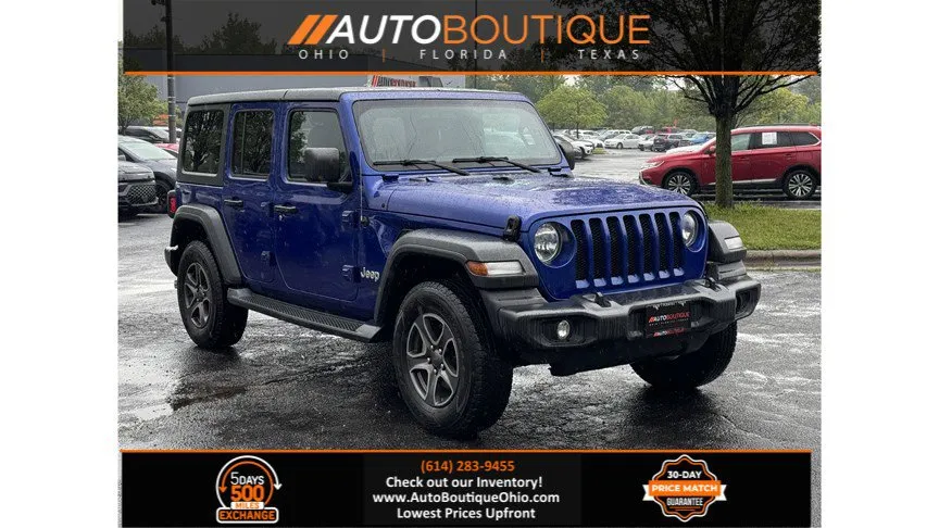 2018 Jeep Wrangler Unlimited Sport S for sale in Columbus, OH