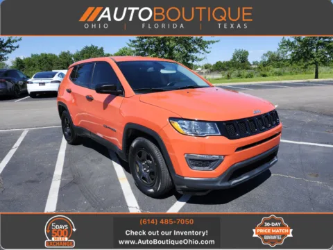 Orange 2019 Jeep Compass Sport for sale in Columbus, OH