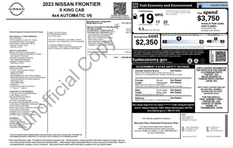 Photos of 2023 Nissan Frontier S for sale in Columbus, OH at Auto Boutique Ohio