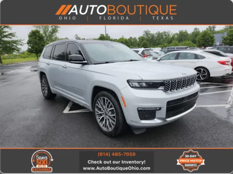 Silver 2021 Jeep Grand Cherokee L Summit Reserve for sale in Columbus, OH
