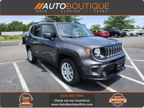 Gray 2021 Jeep Renegade Latitude for sale in Columbus, OH