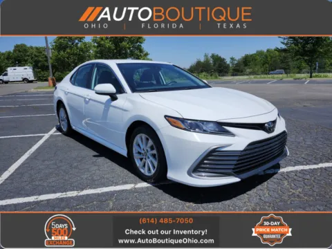 Red 2021 Toyota Camry LE for sale in Columbus, OH