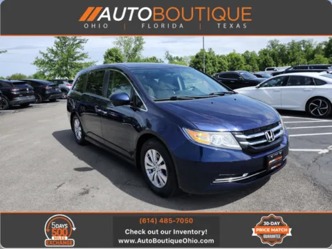 Blue 2014 Honda Odyssey EX for sale in Columbus, OH