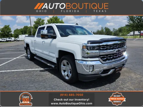 White 2018 Chevrolet Silverado 1500 LTZ for sale in Columbus, OH