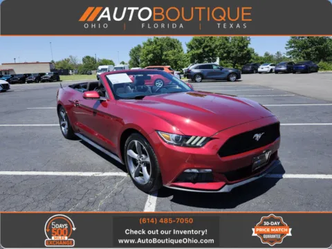 Red 2016 Ford Mustang V6 for sale in Columbus, OH